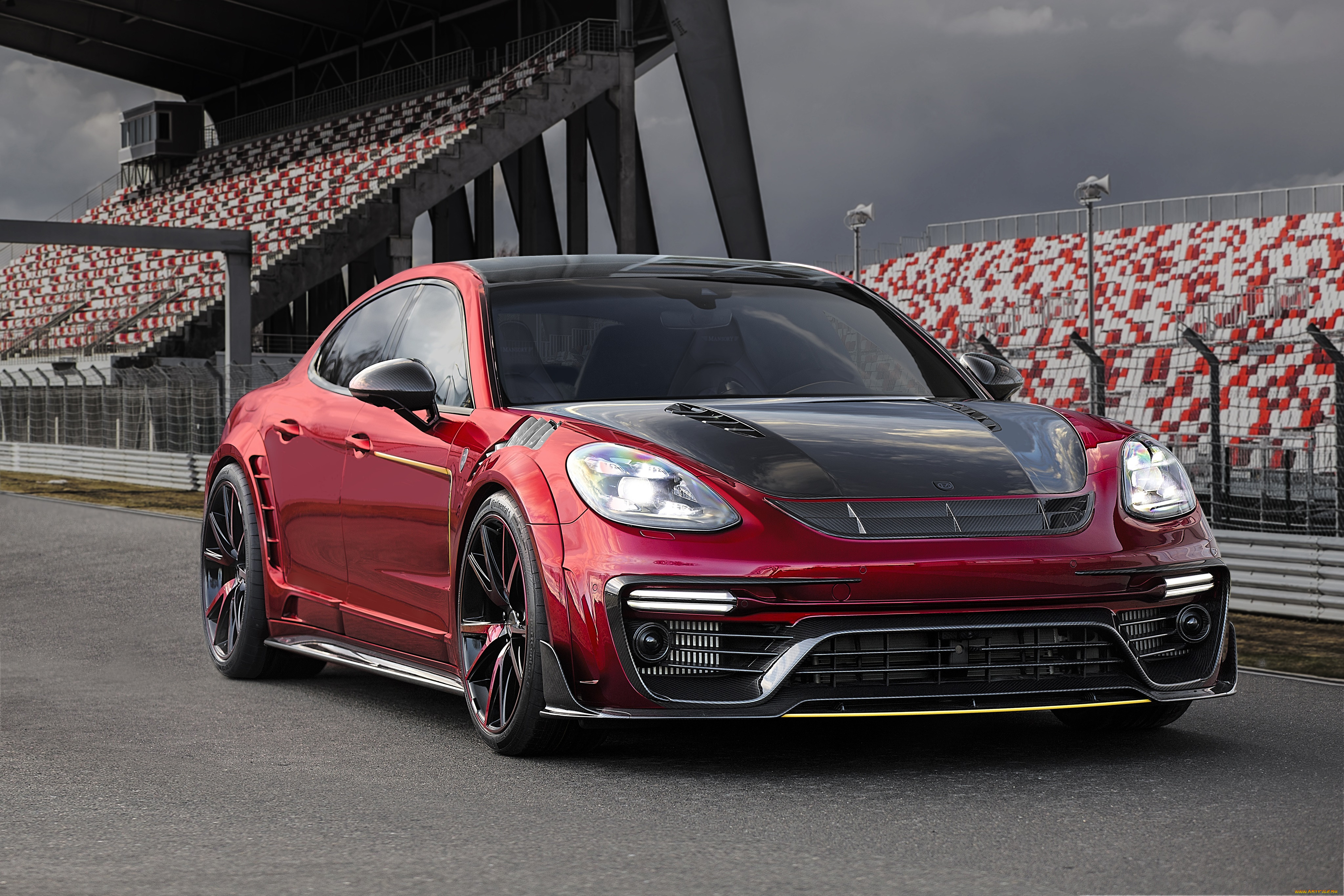 , porsche, mansory